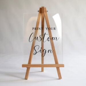 Custom Acrylic Signs