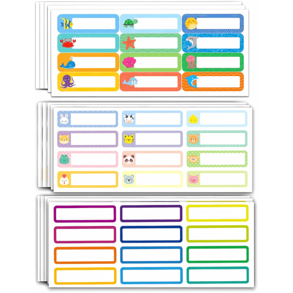 Kids School Labels
