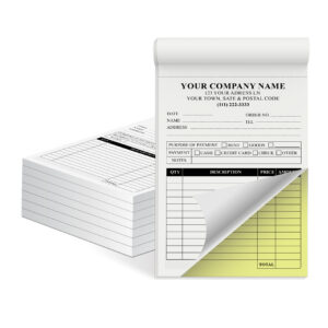 Custom Carbonless NCR Book