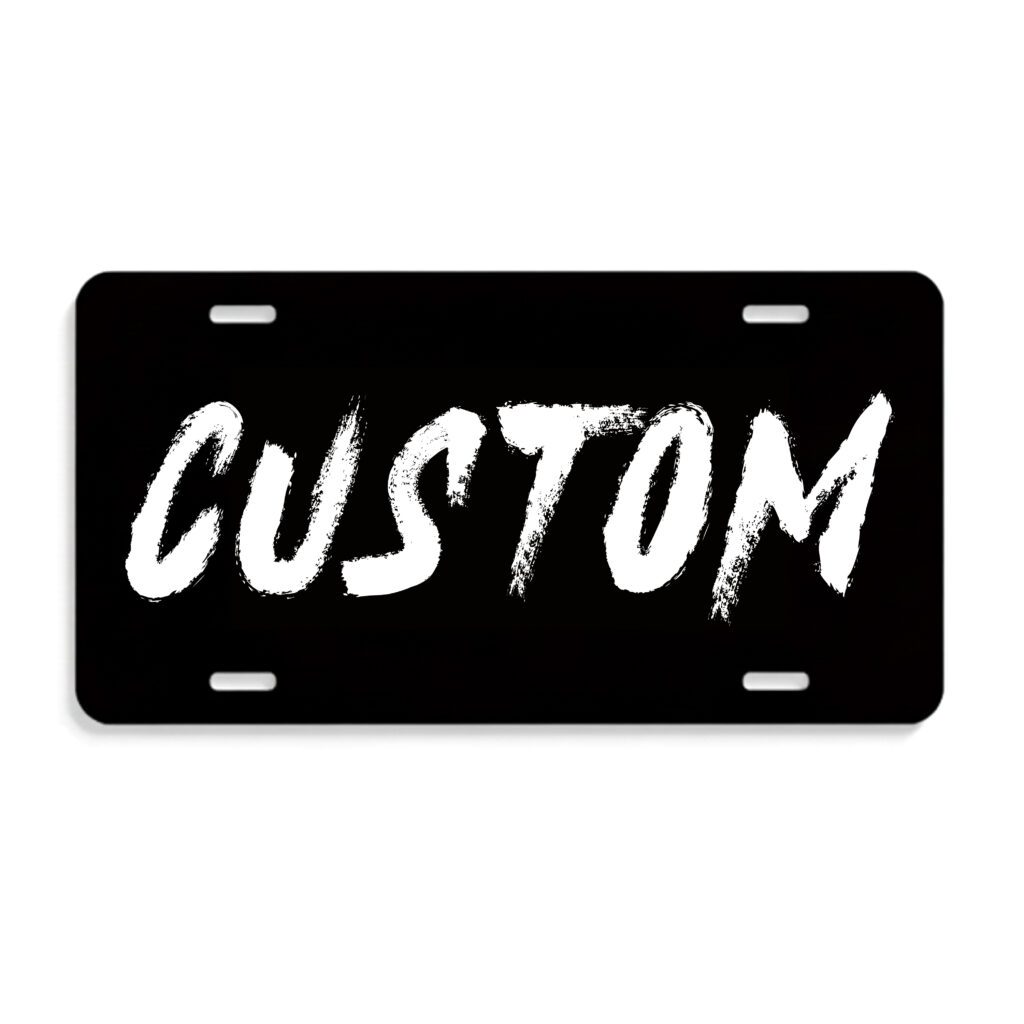 Custom License Plate