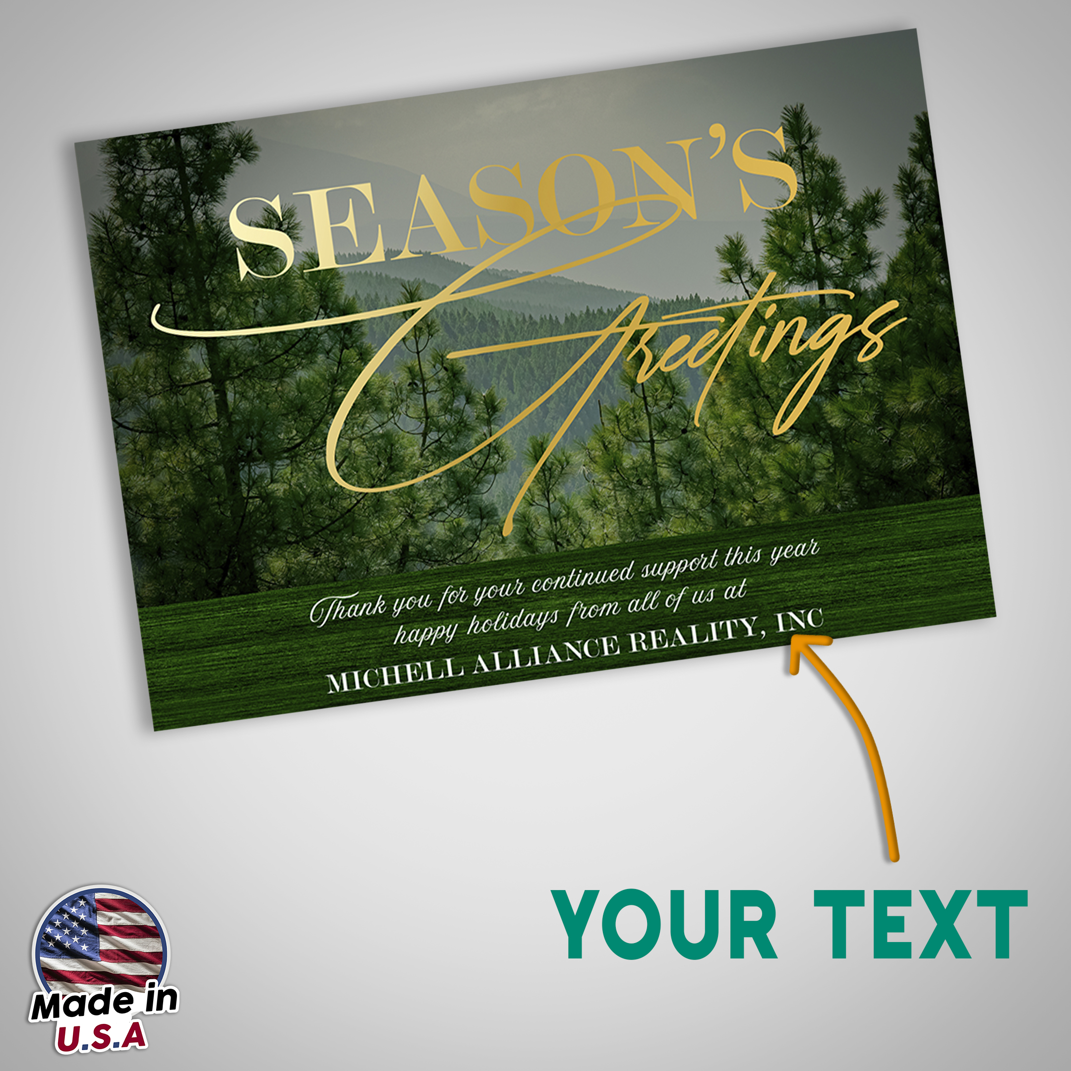 Custom Season Greeting Card - Image 5