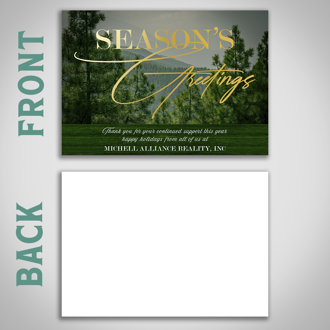 Custom Season Greeting Card - Image 4