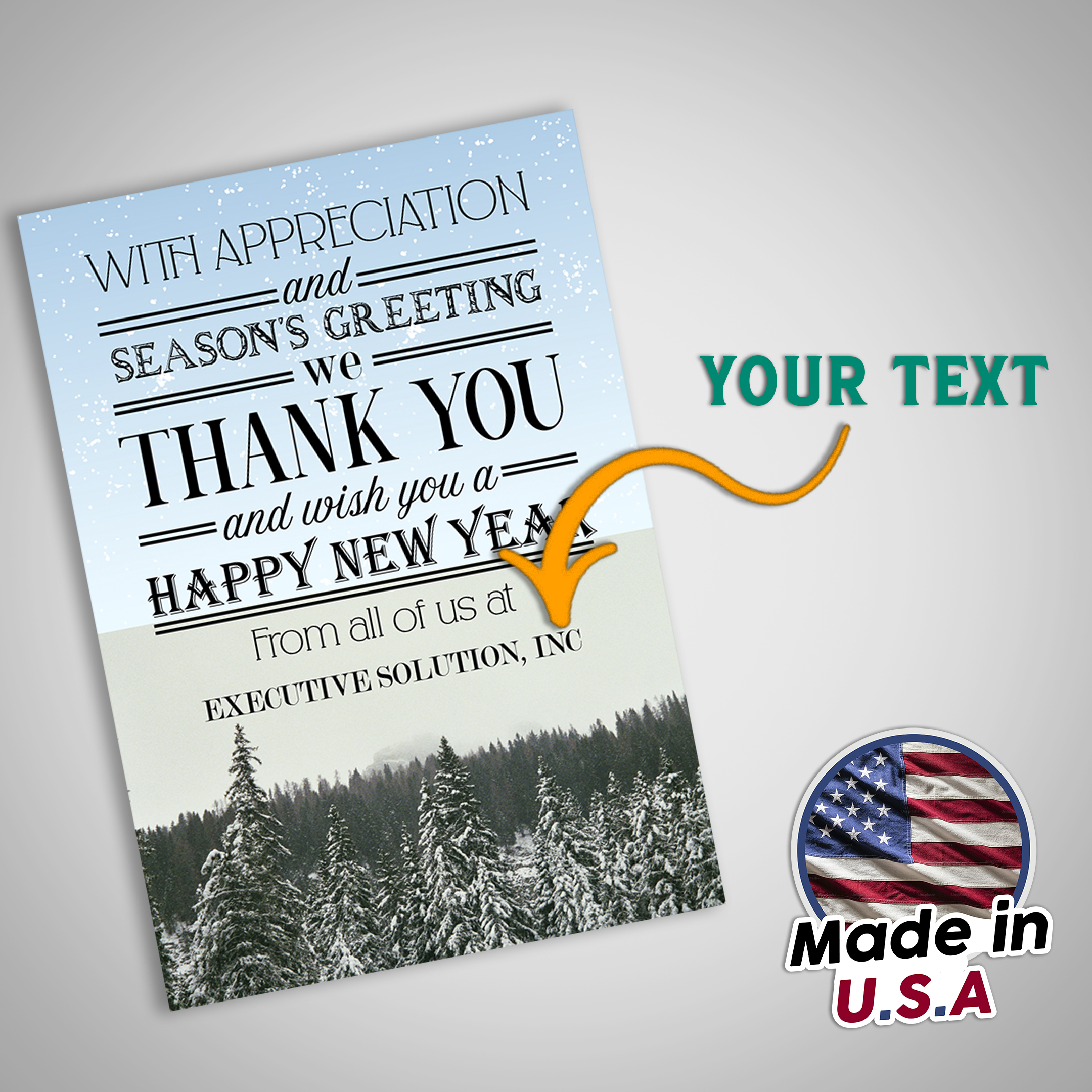 Custom Happy New Year Card - Image 3