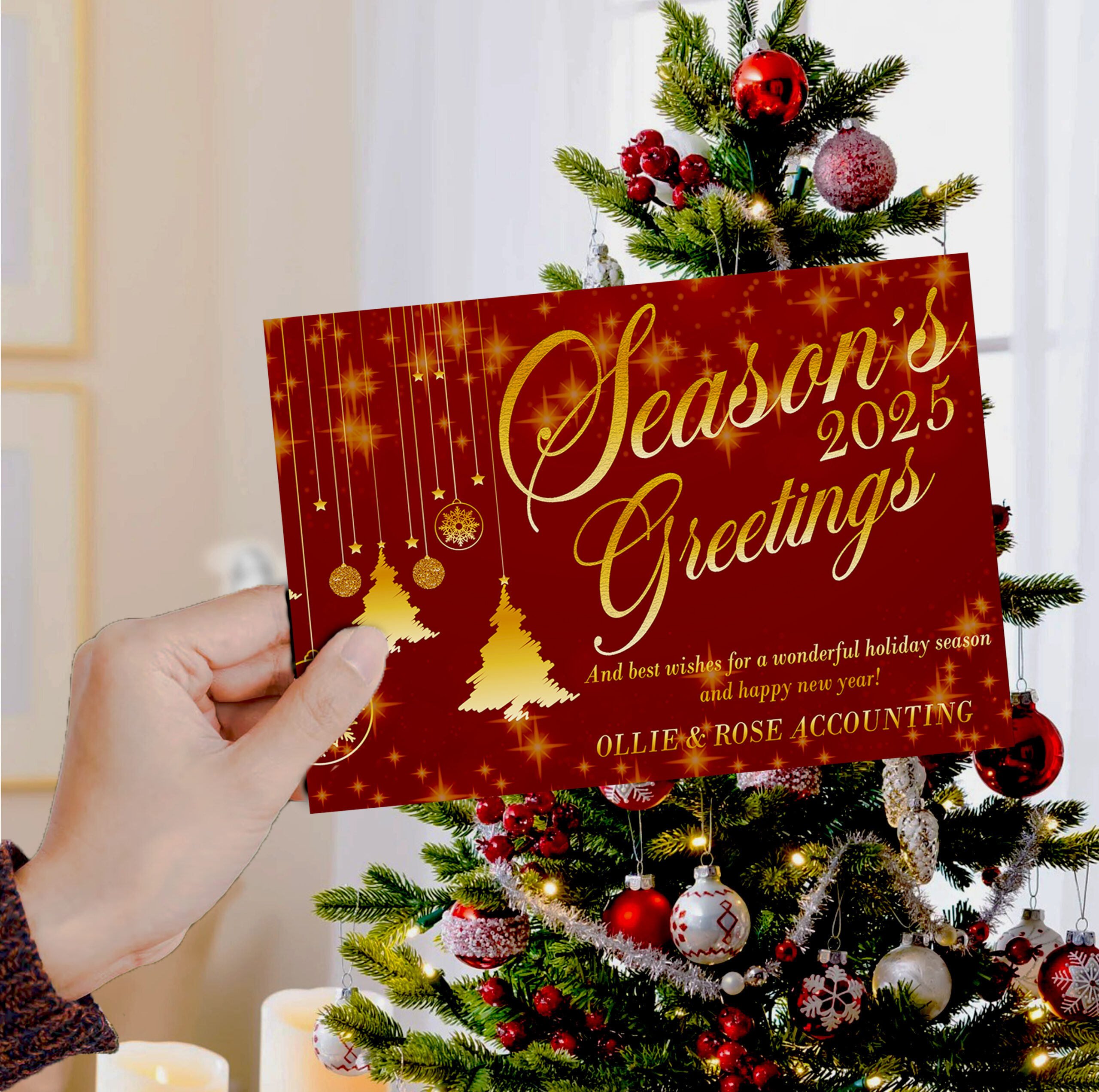 Custom Christmas Card - Image 2