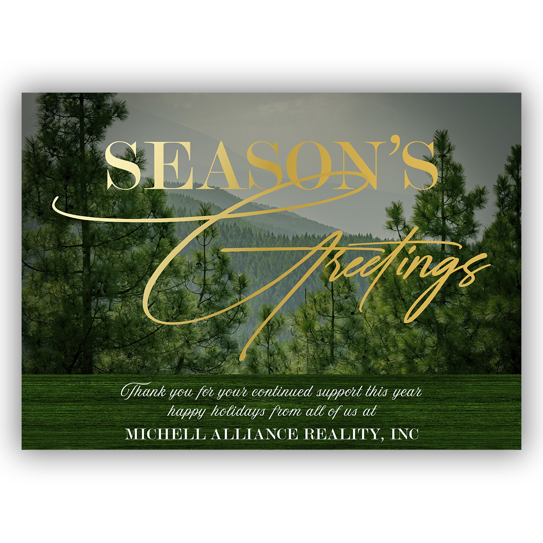 Custom Season Greeting Card