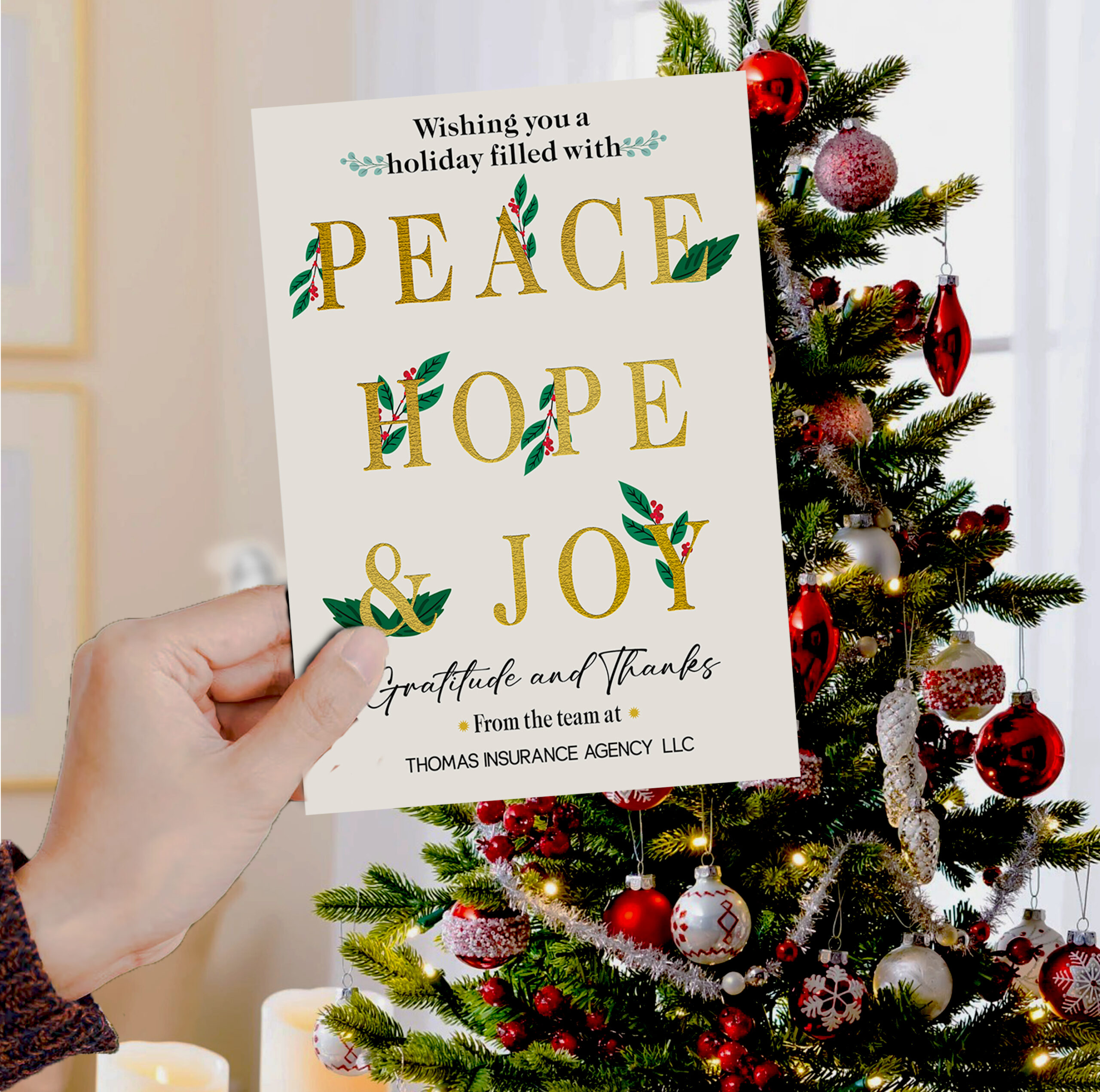 Custom Christmas Card - Image 2