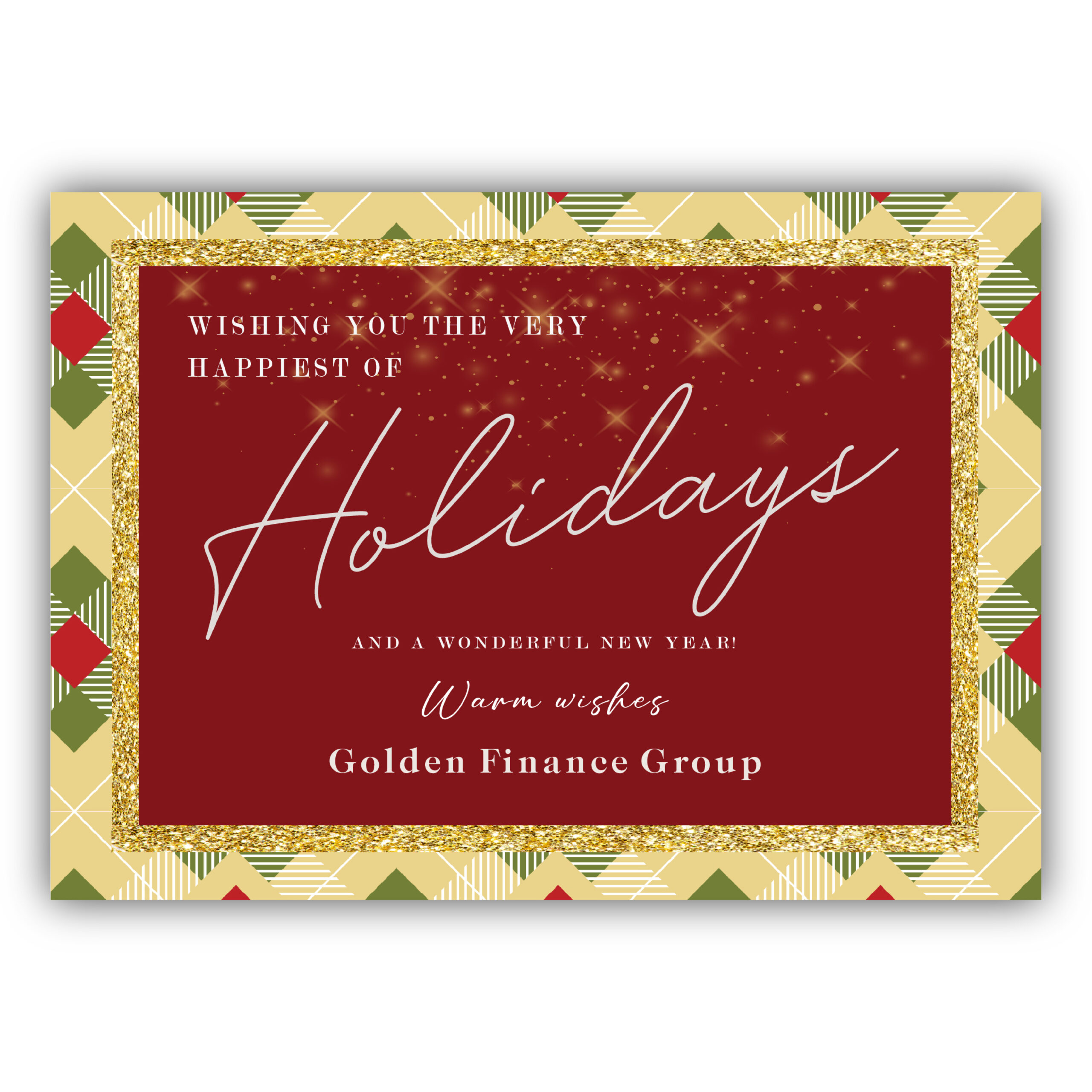 Custom Christmas Card