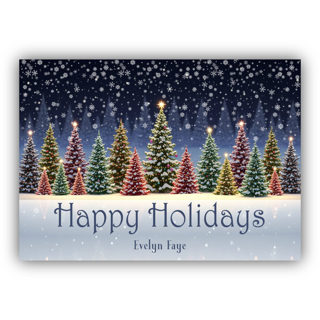 Custom Holiday Card