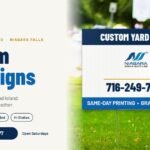 Custom yard sign printed by Niagara Sign Supplies in Grand Island, NY, serving Buffalo and Niagara Falls